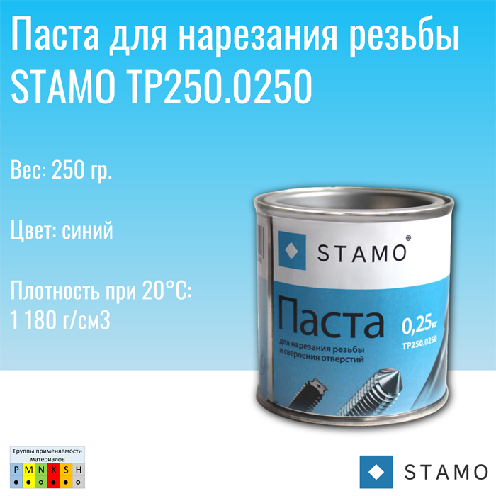 Паста для нарезания резьбы STAMO TP250.0250 7-ADOdg3hiUhdvmOprvqX0