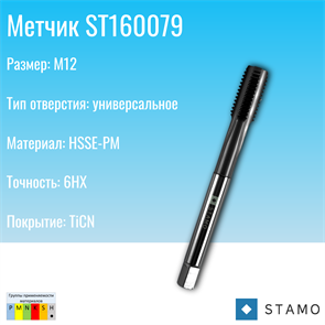 {{photo.Alt || photo.Description || 'Метчик STAMO M12 ST160079'}}