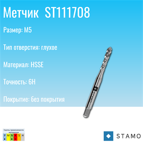 {{photo.Alt || photo.Description || 'Метчик STAMO M5 ST111708'}}