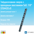 Сверло STAMO STD4420 d1,0 STD4420 d1,0